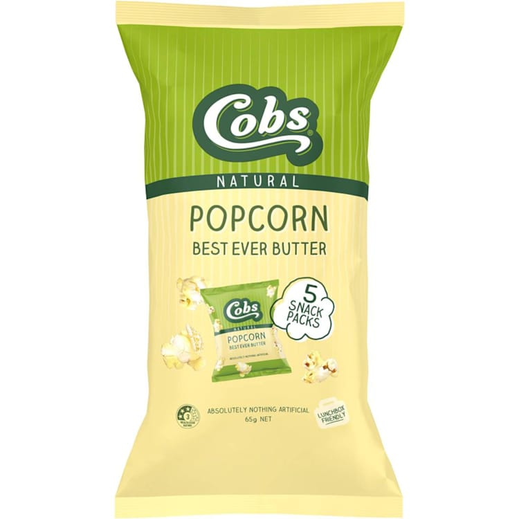Cobs Natural Popcorn Best Ever Butter