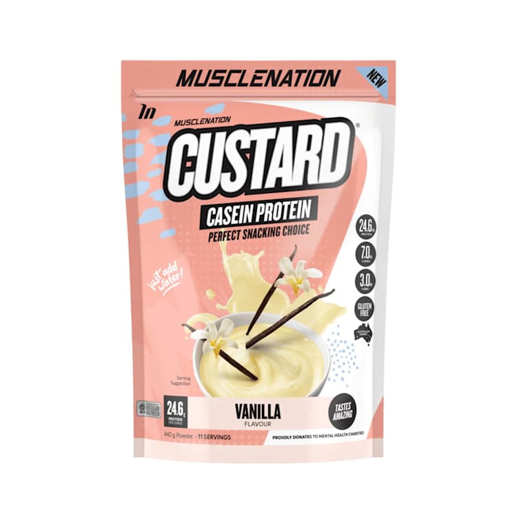 Muscle Nation Casein Protein Powder Vanilla