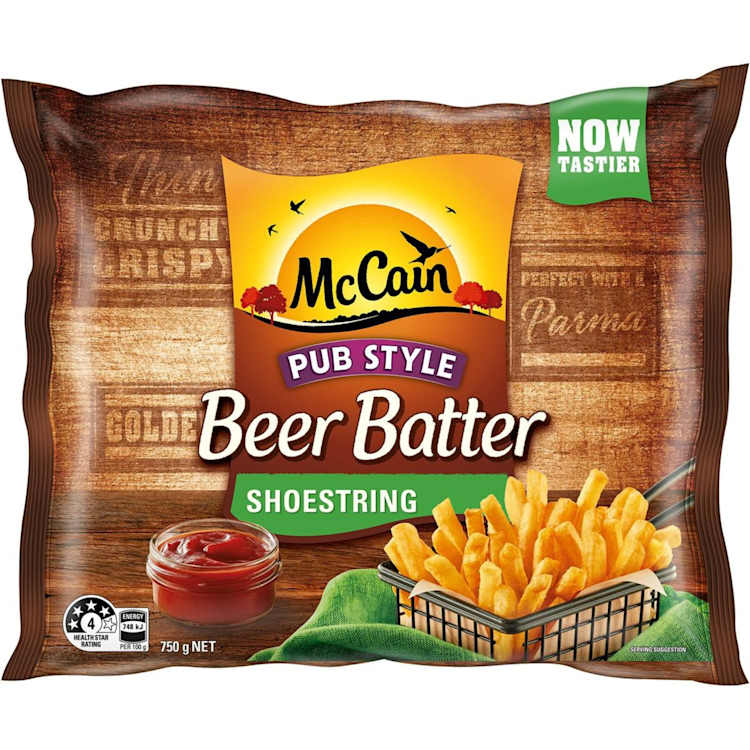 McCain Beer Batter Chips Shoestring