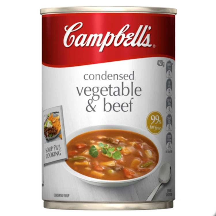 Campbell's Soup Condensed Vegetable & Beef