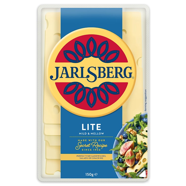 Jarlsberg Lite Cheese Slices Sliced Cheese