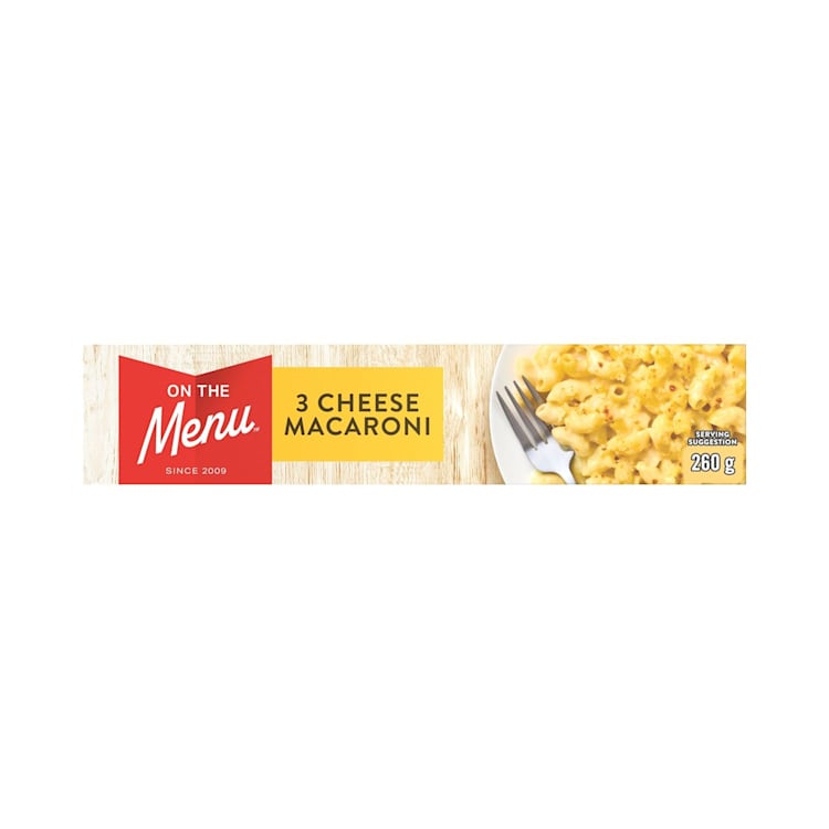 On The Menu Three Cheese Macaroni