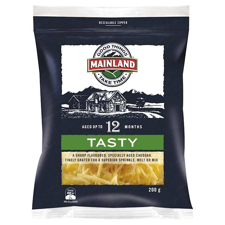 Mainland Tasty Grated Cheddar Cheese