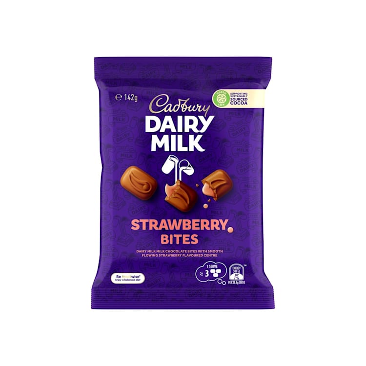 Cadbury Dairy Milk Strawberry Bites
