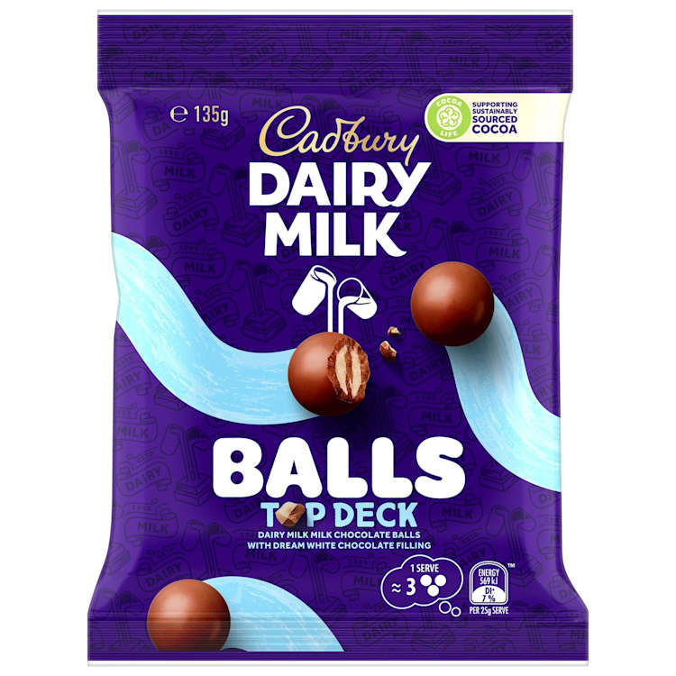Cadbury Dairy Milk Top Deck Balls