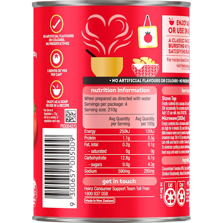 Heinz Big Red Condensed Tomato Soup