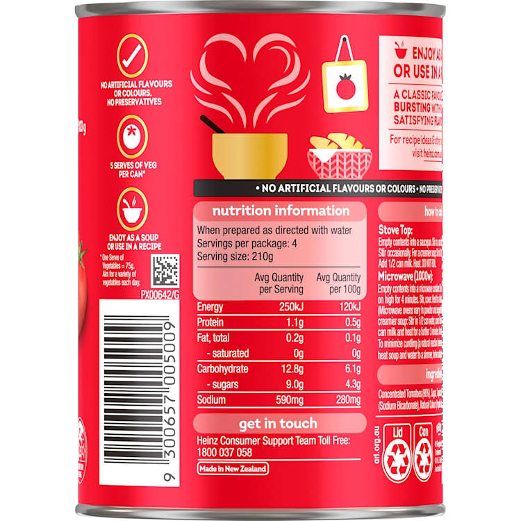 Heinz Big Red Condensed Tomato Soup