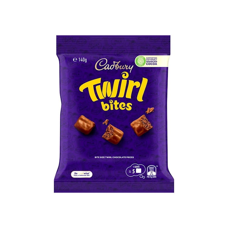 Cadbury Twirl Bites