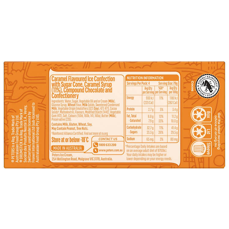 Peters Drumstick Caramel