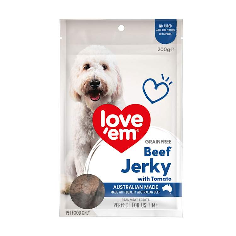 Love'em Beef Jerky with Tomato