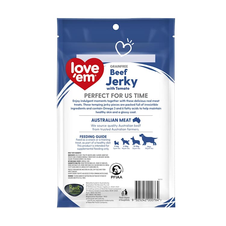 Love'em Beef Jerky with Tomato