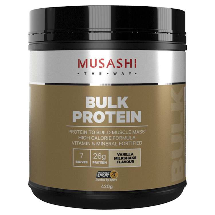 Musashi Bulk Protein Vanilla Milkshake