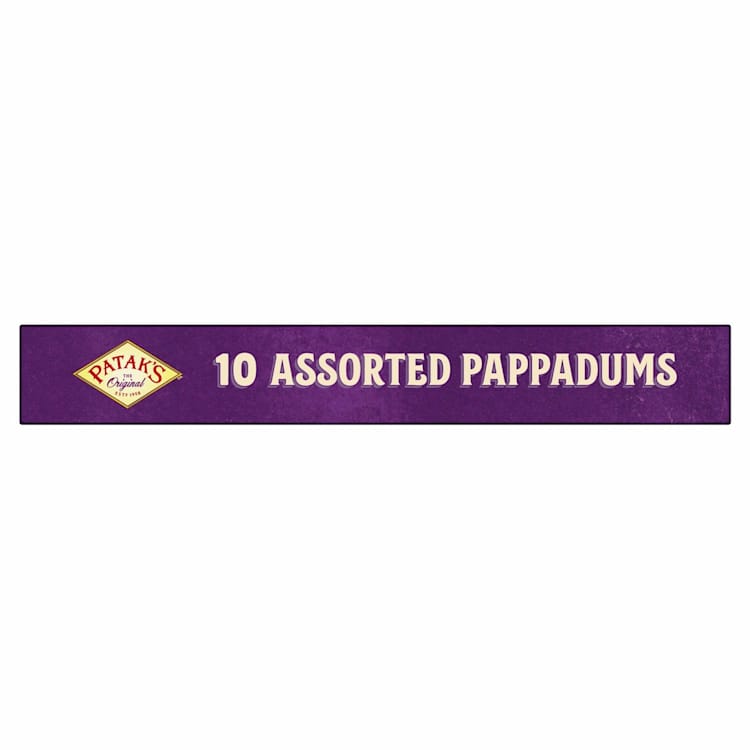 Patak's Assorted Pappadums