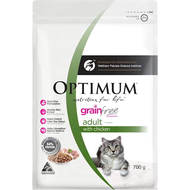 Optimum Grain Free Dry Cat Food With Chicken IGA Shop Online