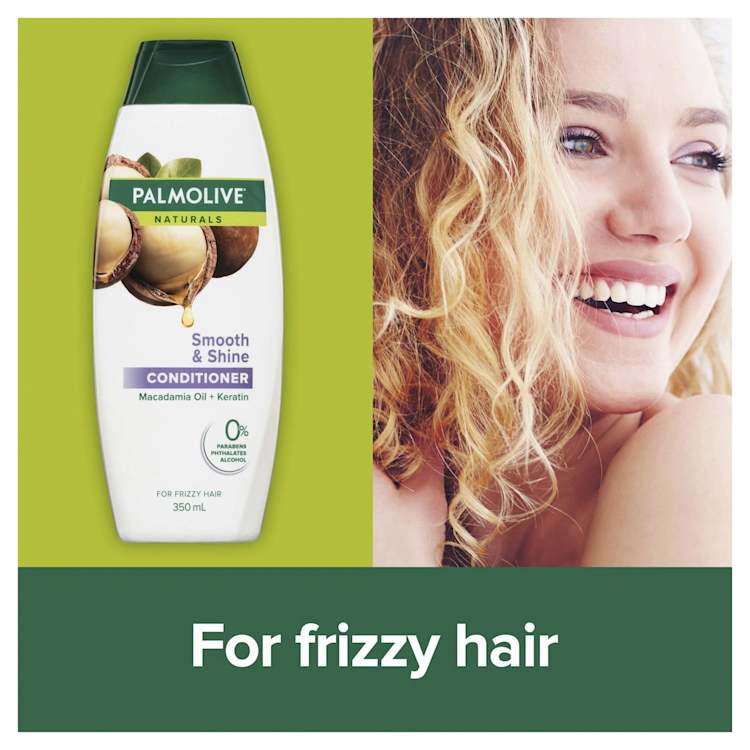 Palmolive Naturals Smooth & Shine Conditioner Macadamia Oil + Keratin