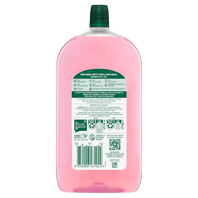 Palmolive Foaming Hand Wash Soap Japanese Cherry Blossom Refill