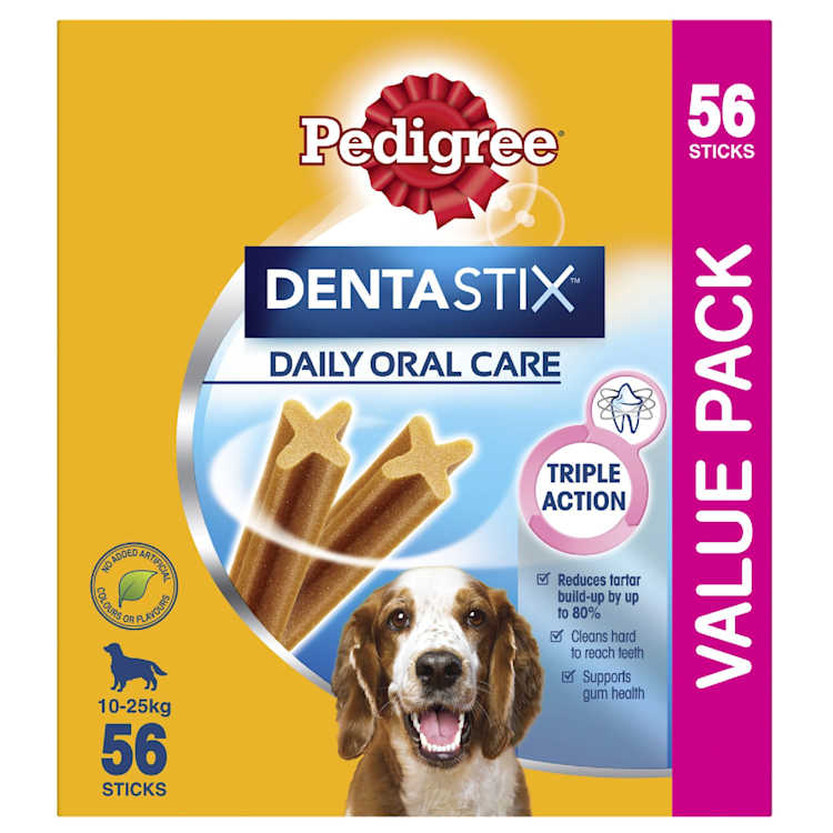 Pedigree DentaStix Daily Oral Care Medium Dog Treat Dental Chew