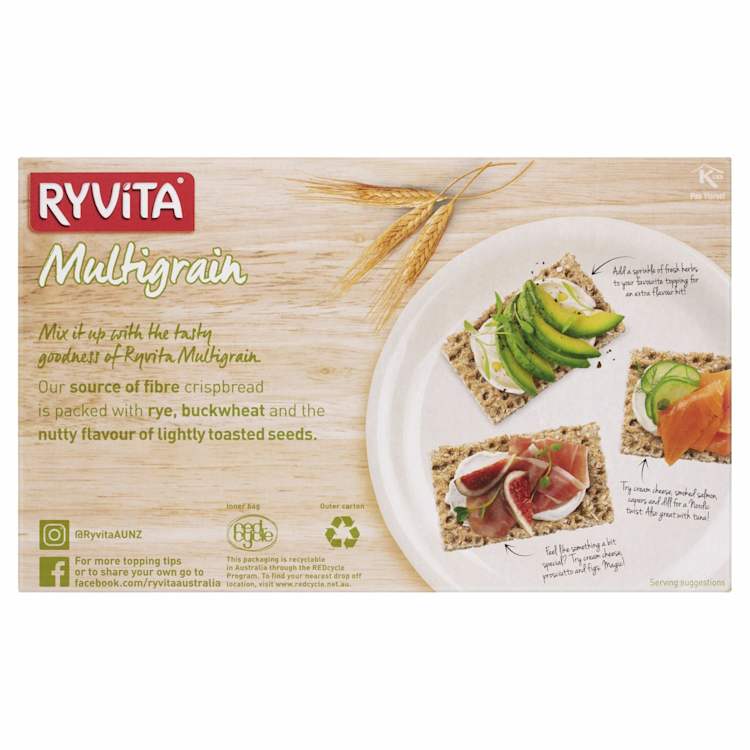 Ryvita Multigrain Rye Crispbread