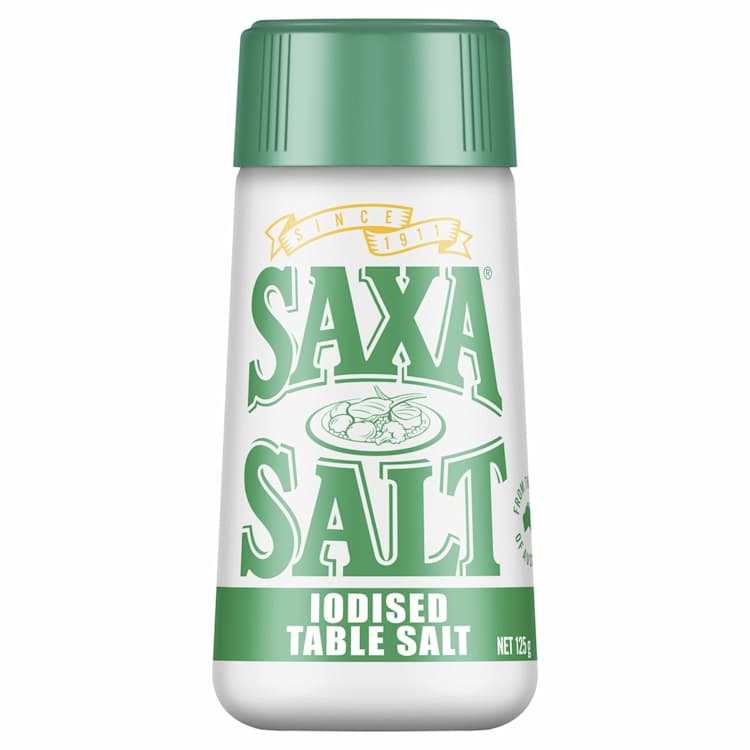 Saxa Picnic Pack Iodised Table Salt