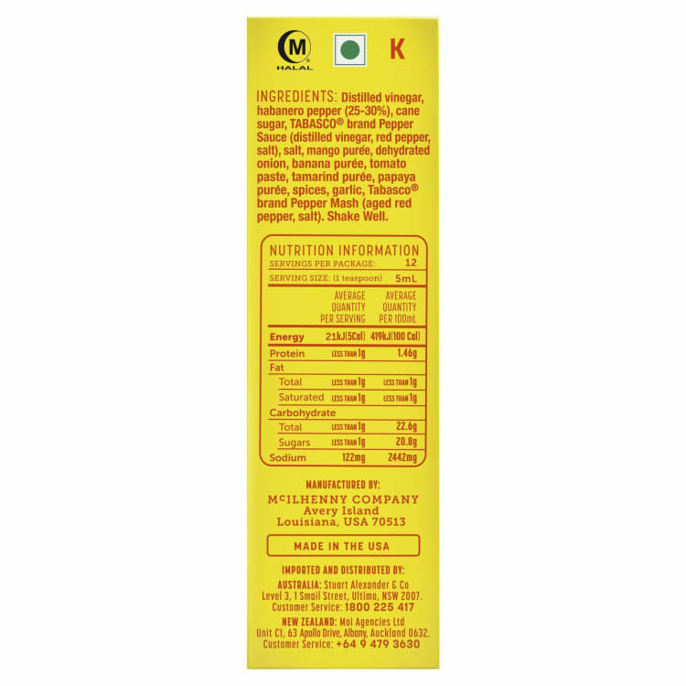 Tabasco Habanero Sauce