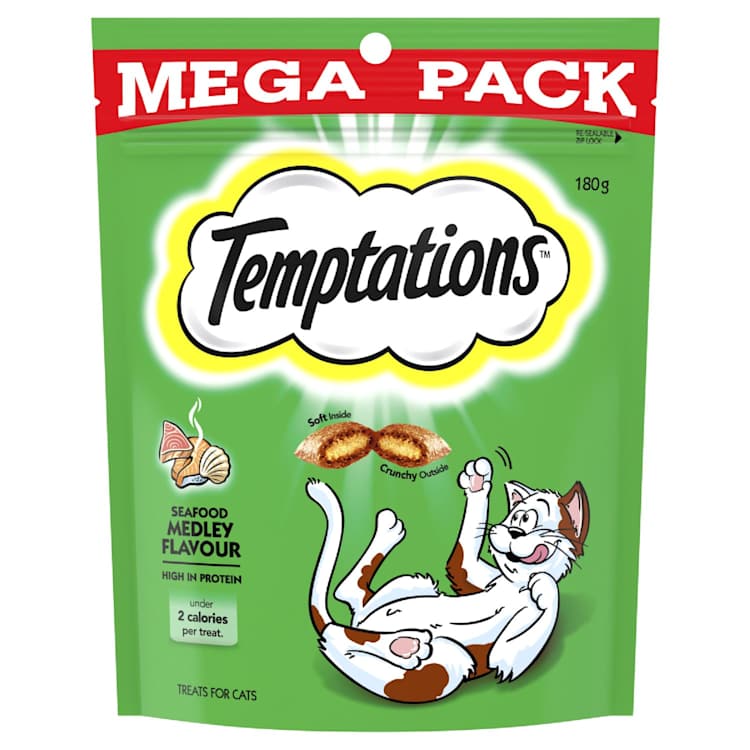 Temptations Cat Treats Seafood Medley