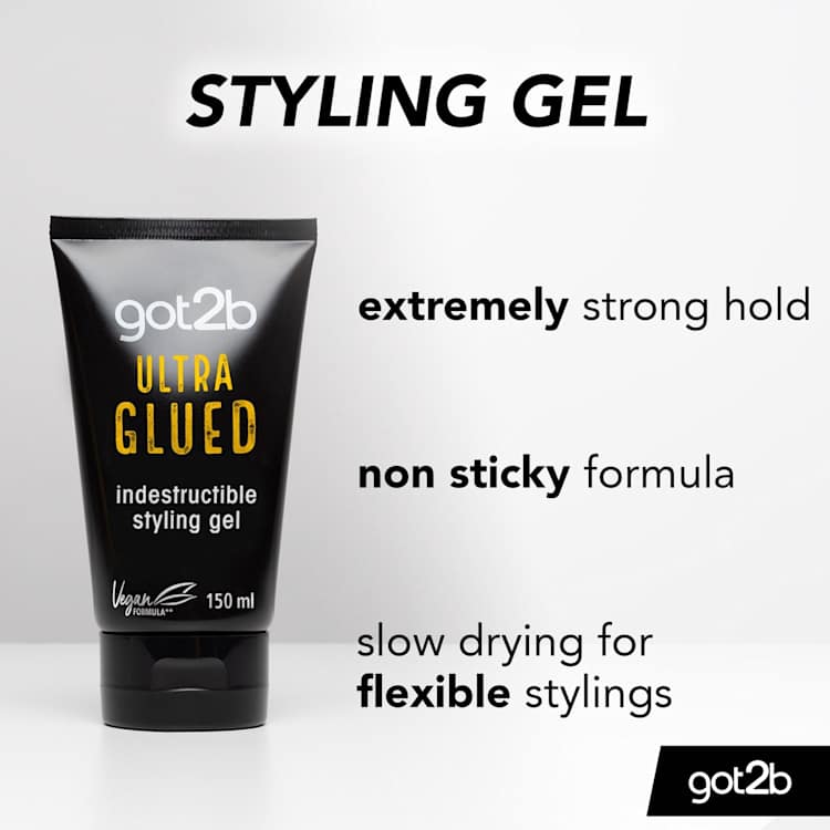 Schwarzkopf Got2B Styling Gel Ultra Glued