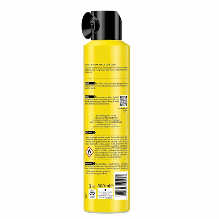 Schwarzkopf Got2B Glued Blasting Freeze Spray