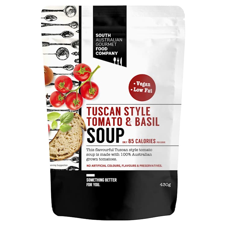 SA Gourmet Food Co. Tuscan Style Tomato & Basil Soup