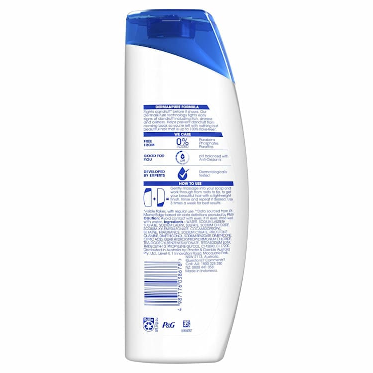 Head & Shoulders Clean & Balanced 2in1 Anti Dandruff Shampoo and Conditioner For Clean Scalp