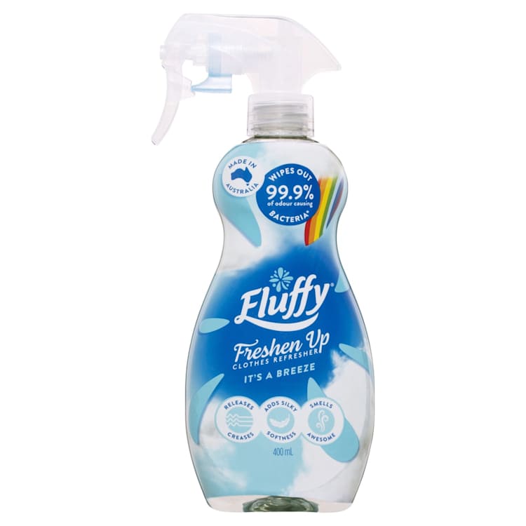 Fluffy Freshen Up Clothes Refresher Liquid Spray Fabric Softener