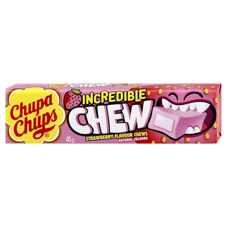 Chupa Chup Incredible Chew Strawberry