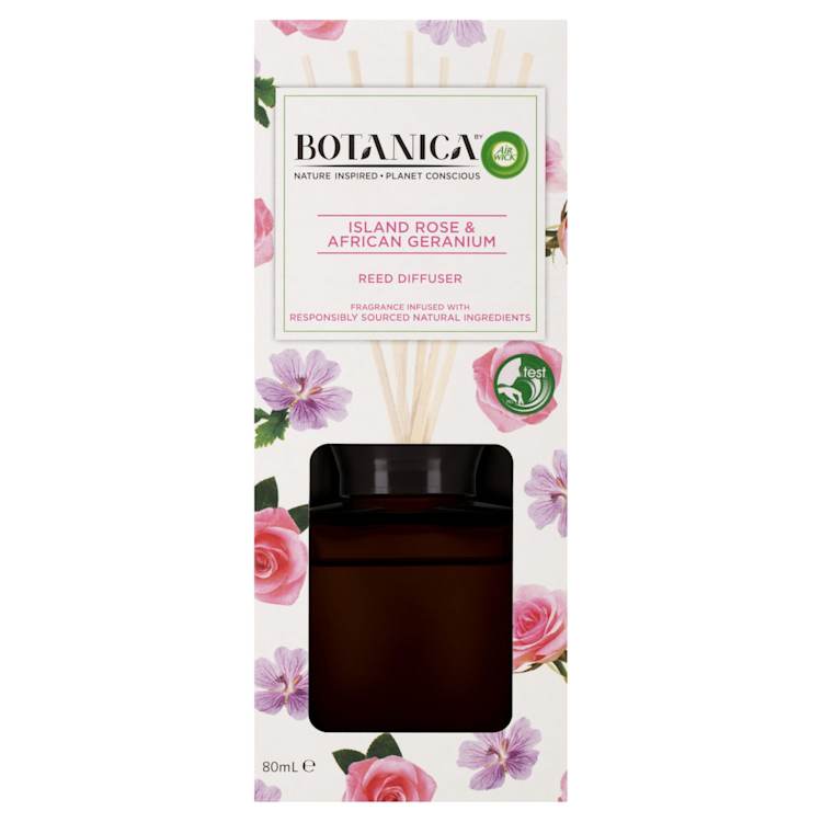 Botanica by Air Wick Reed Island Rose & African Geranium