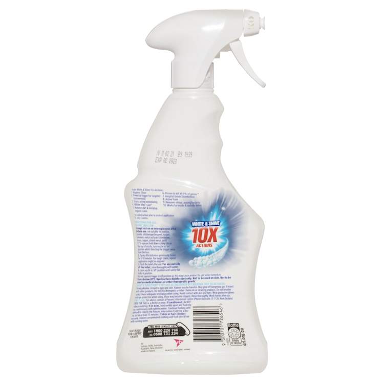 Harpic White and Shine Atlantic Burst Scent Trigger Toilet Cleaner