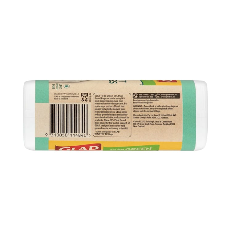 Glad to be Green 50% Plant Based Bags Large