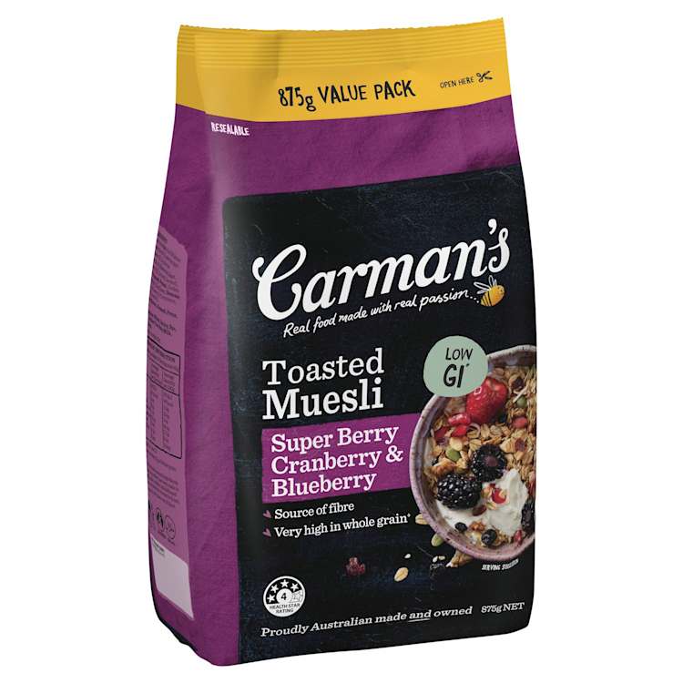 Carman's Super Berry Muesli Value Pack