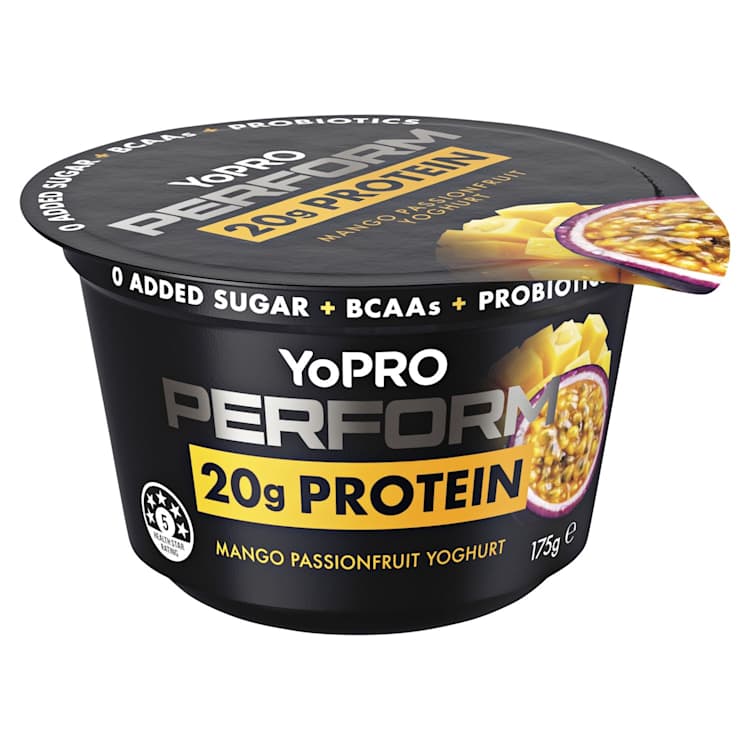 YoPRO Perform High Protein Mango Passionfruit Yoghurt