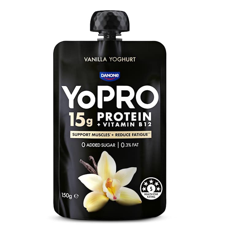 YoPRO High Protein Vanilla Pouch Yoghurt