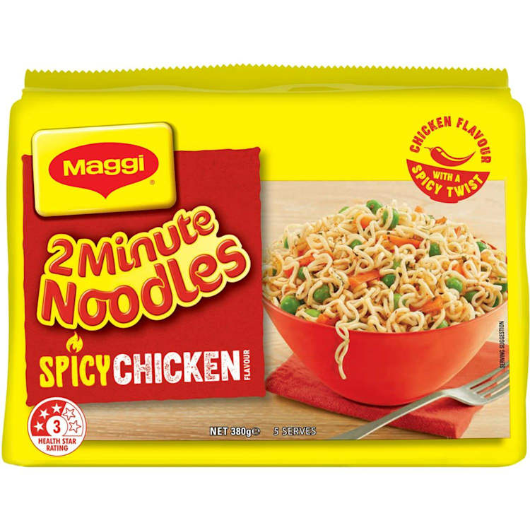 Maggi 2 Minute Noodles Spicy Chicken