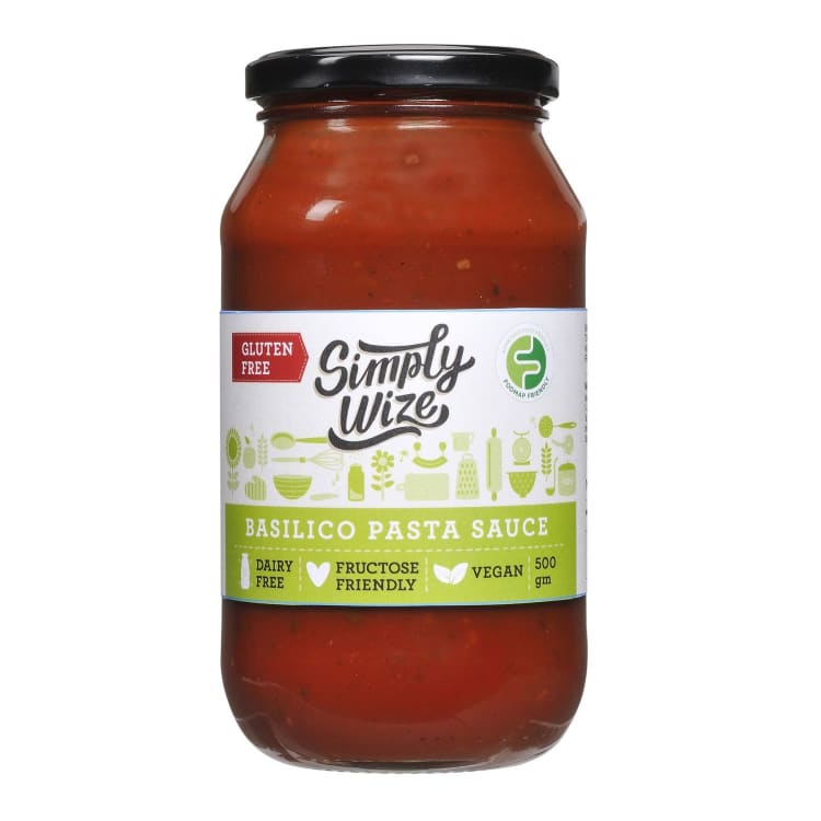 Simply Wize Basilico Pasta Sauce Gluten Free