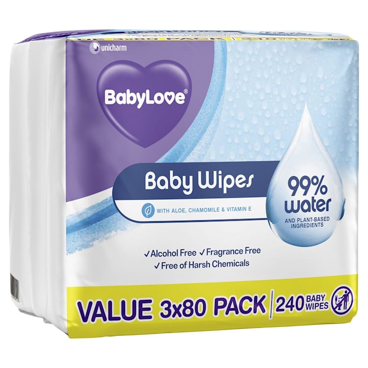 BabyLove Micellar Water Baby Wipes