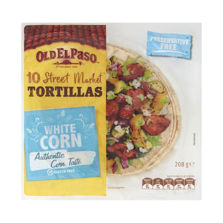 Old El Paso White Corn Tortillas