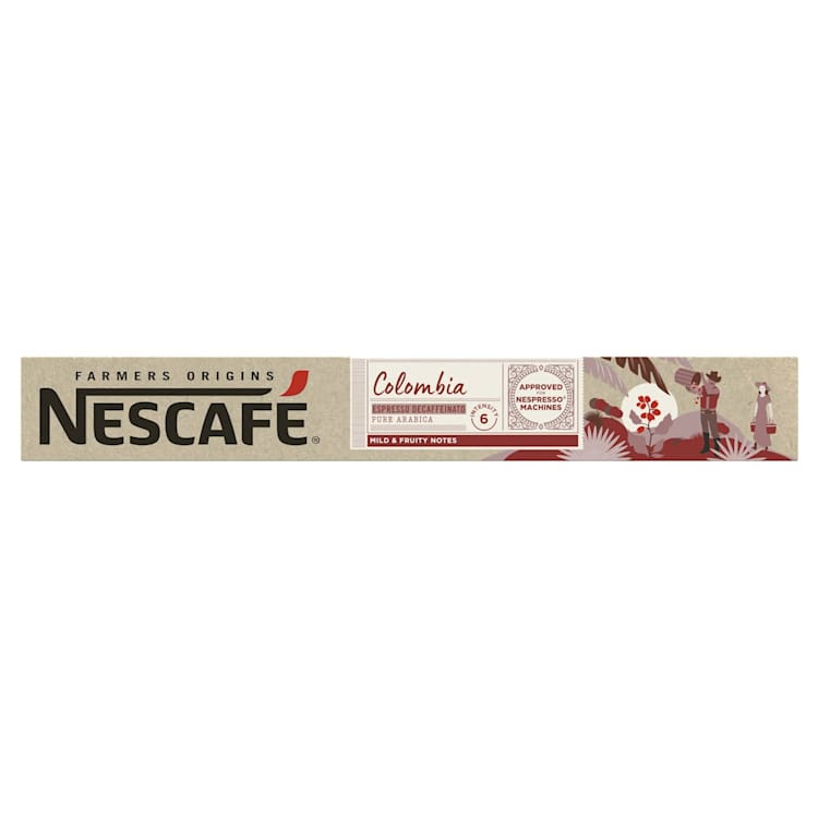 Nescafe Farmers Origins Capsules Colombia Ristretto Decaf