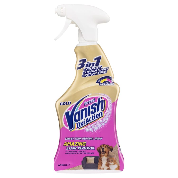 Vanish Preen Gold Carpet Cleaner 3 In 1