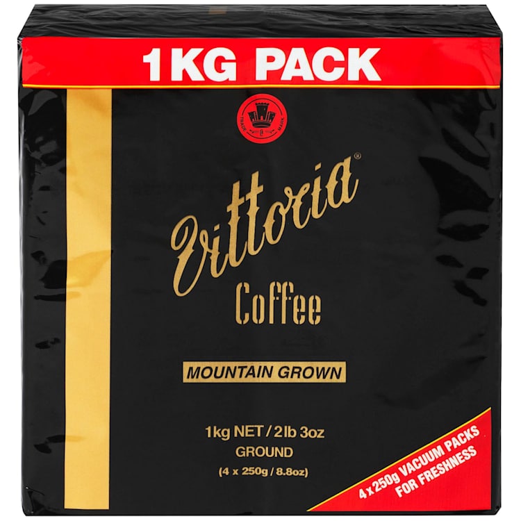 Vittoria Mountain Grown Ground Coffee