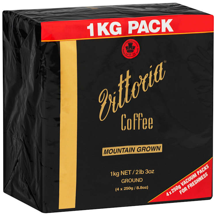 Vittoria Mountain Grown Ground Coffee