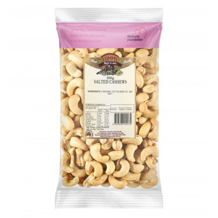 Yummy Cashews Salted
