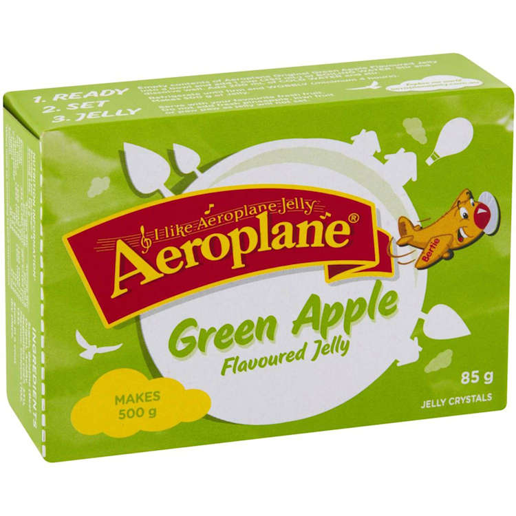 Aeroplane Jelly Green Apple Jelly Crystals