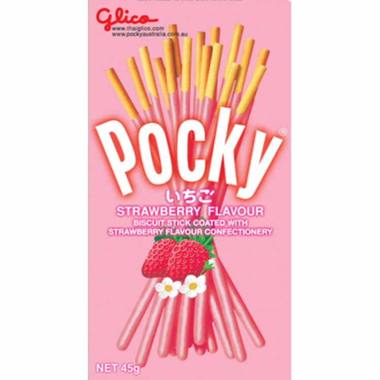 Glico Pocky Strawberry Biscuit Stick