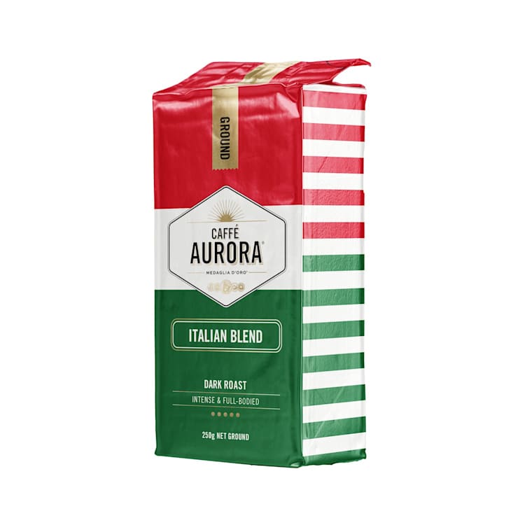Caffe Aurora Italian Style Ground Coffee