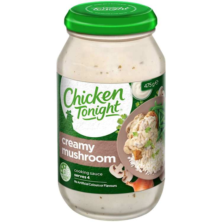 Chicken Tonight Simmer Sauce Creamy Mushroom